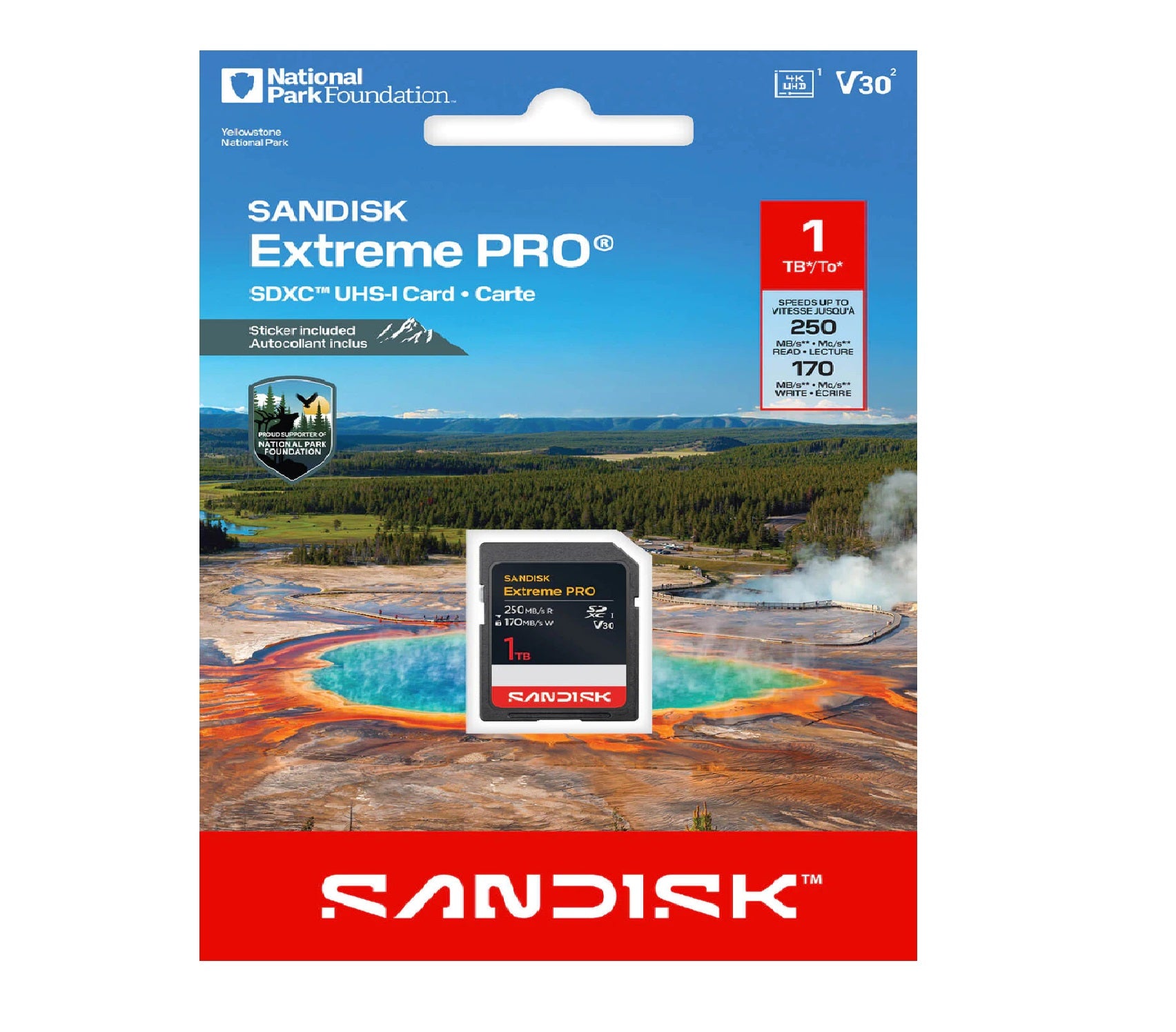 SANDISK Extreme PRO National Park Foundation Edition 1TB